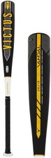 New Victus Sports Vandal, -10, 2 3/4, Black/White/Gold USSSA 27/17