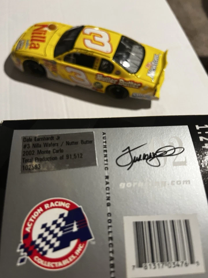 Bolachas/manteiga de porca Dale Earnhardt Jr. 2002 Monte Carlo Nilla - Imagem 4 de 4