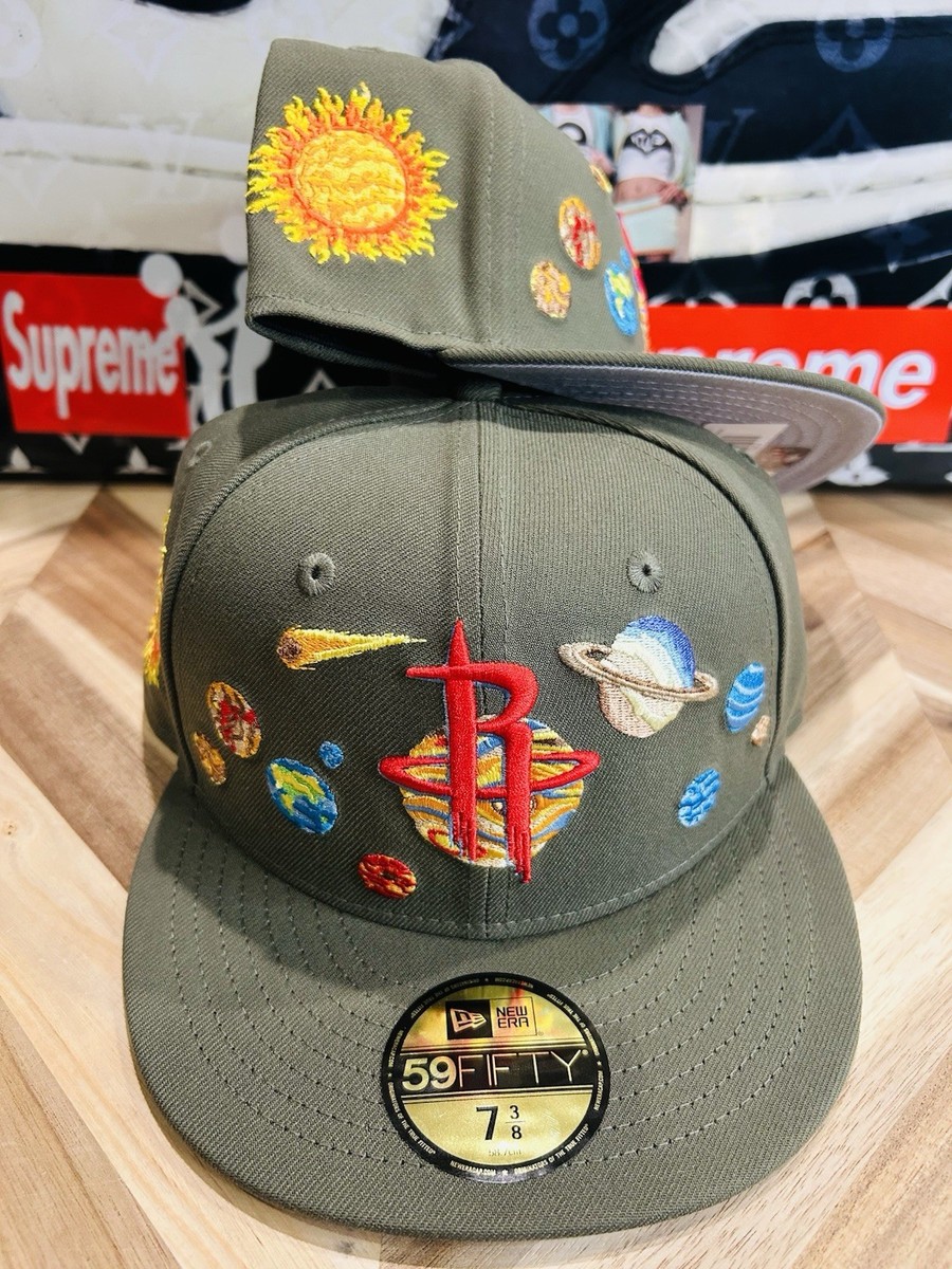 New Era Travis Scott Astro World Medium Olive Houston Rockets TBG