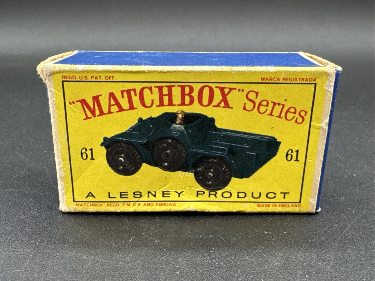 MATCHBOX 　No.61 Army Scout Car Lesney Matchbox No. 61 Army Scout Car (please Read