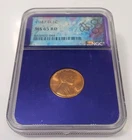 1957 D 1C NGC MS 65 RD  Wheat Penny
