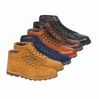 GRAFTERS MONKEY BOOTS In Black. Heritage Range Extra Comfort Size 7 (40