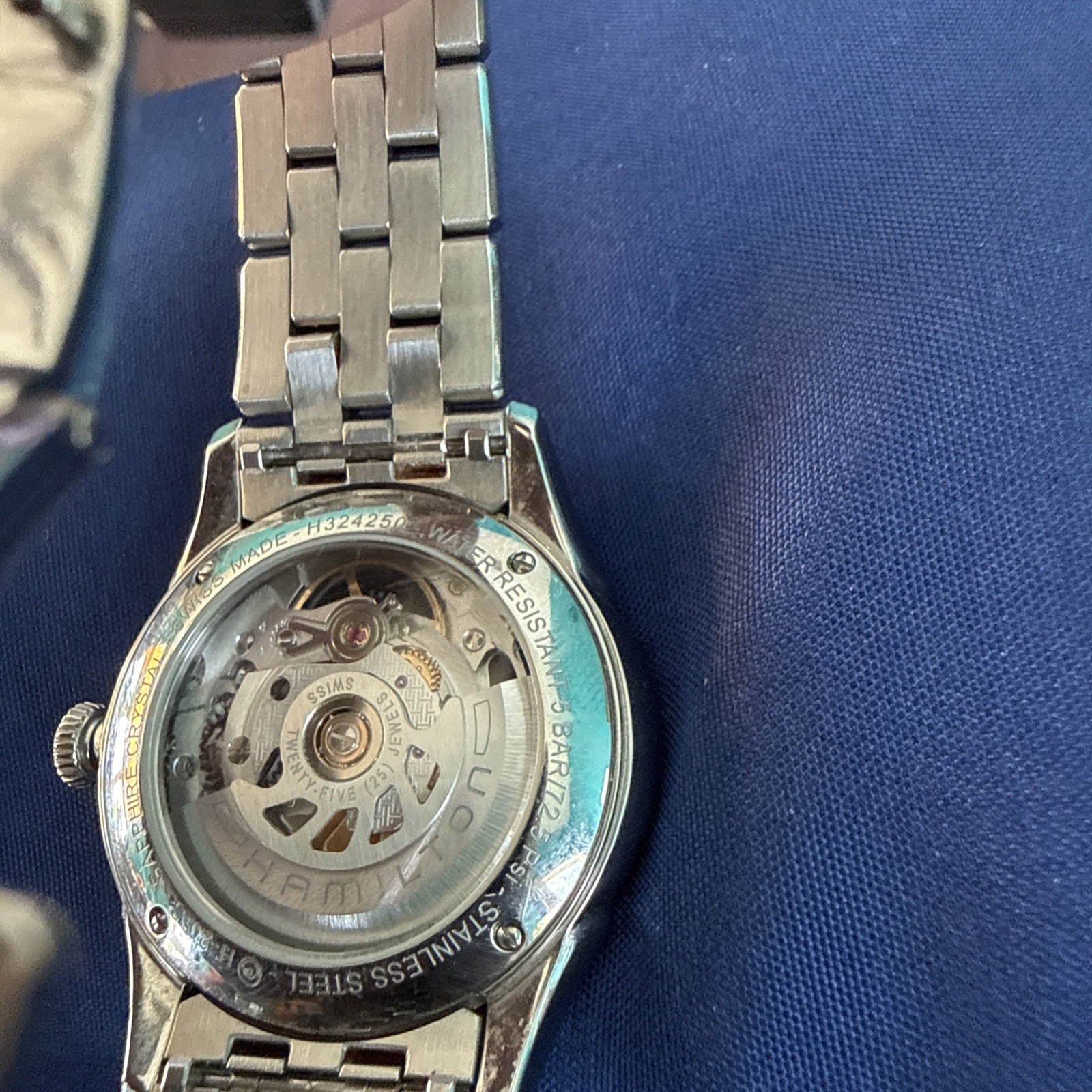 Hamilton Jazzmaster Automatic Skeleton Dial Ladie… - image 4