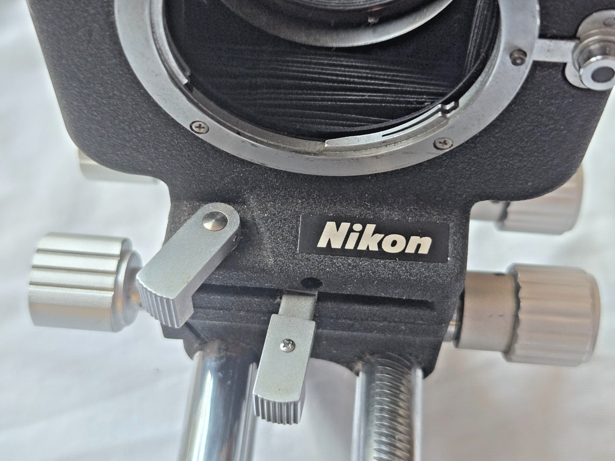 その他 Nikon Bellows PB-4 Slide Copying Adapter Original Nikon PB-4 Bellows Focusing Attachment + PS-4 Slide