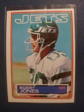 1983 Bobby Jones Jets Topps Card 344 Free Shipping