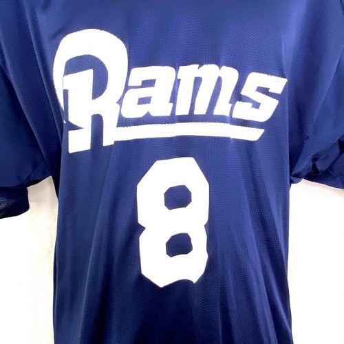 Vintage Sam Bradford St. Louis Rams #8 Majestic NFL Football Jersey Size Med - Picture 2 of 6