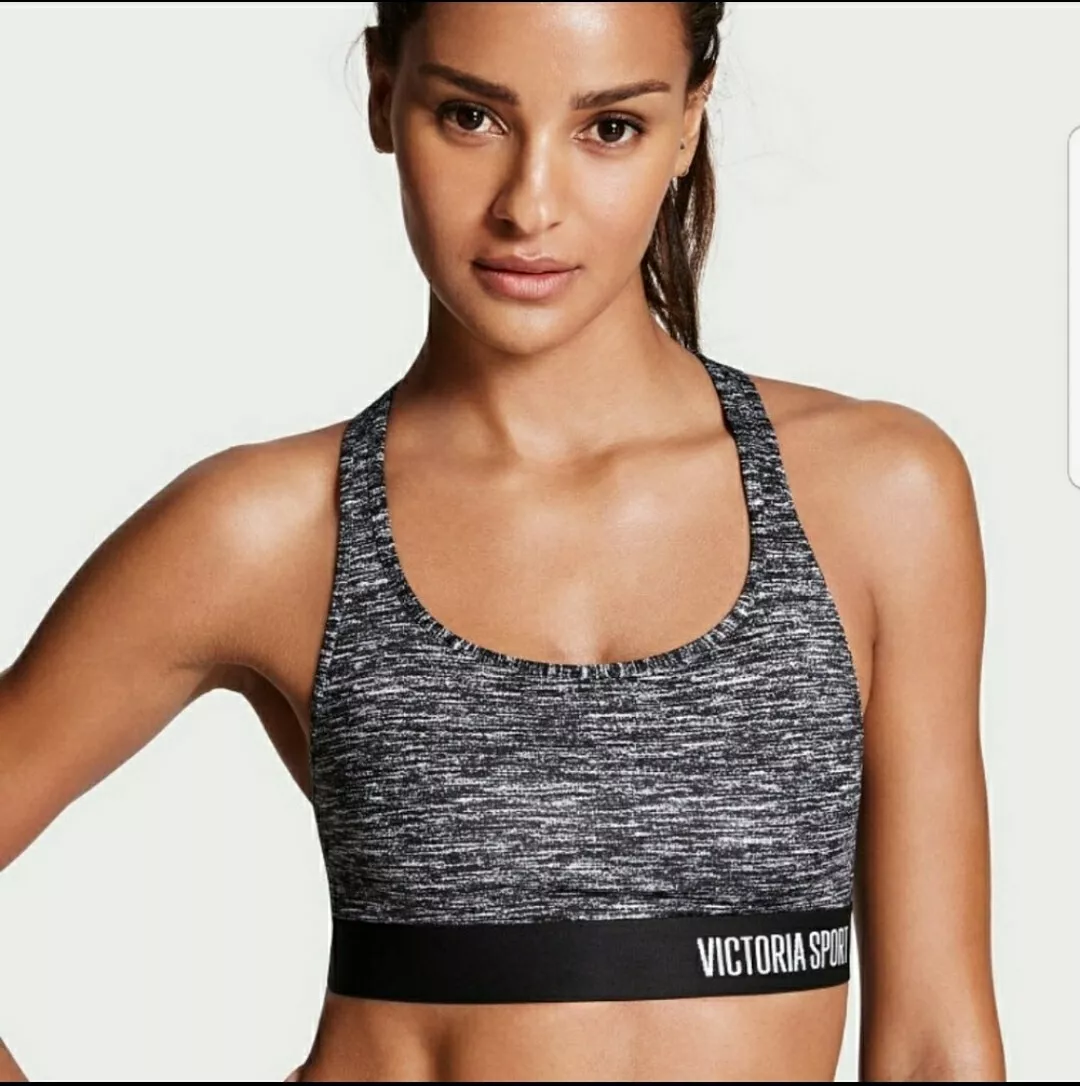 Victorias Secret Sports Racerback Bra Medium No Padding Wireless