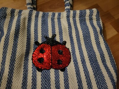 LADYBUG BAG - CIRCUS by SAM EDELMAN - Shoulderbag Tote Blue and