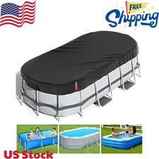 Rectangular Pool Cover for Above Ground Pools, Solar Oval Pool Covers
