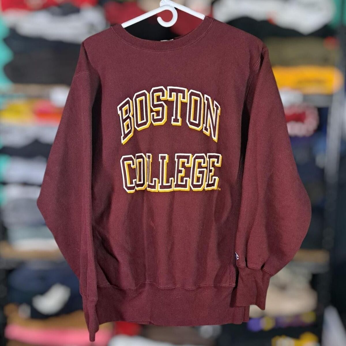 Vintage 80s Champion Reverse Weave Boston College Sweatshirt Vintage 80s Champion Reverse Weave Boston College Sweatshirt