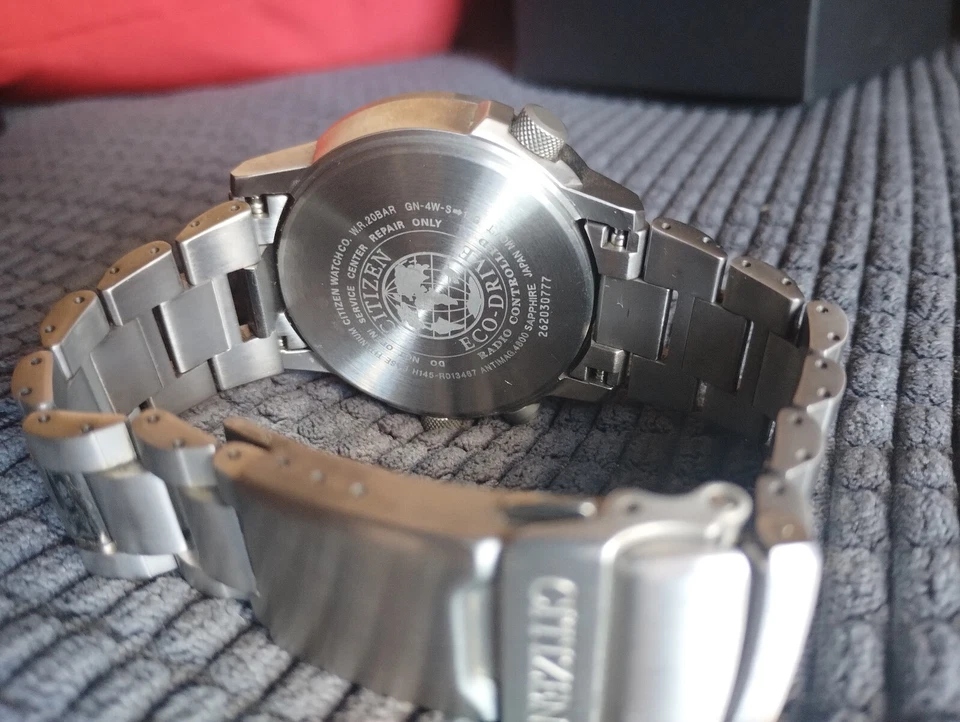 Orologio Citizen Pilot Super Titanio Eco-Drive Radiocontrollato cb0230-81e - Immagine 3 di 3