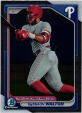 2024 Bowman #BCP-113 TayShaun Walton Chrome Prospects