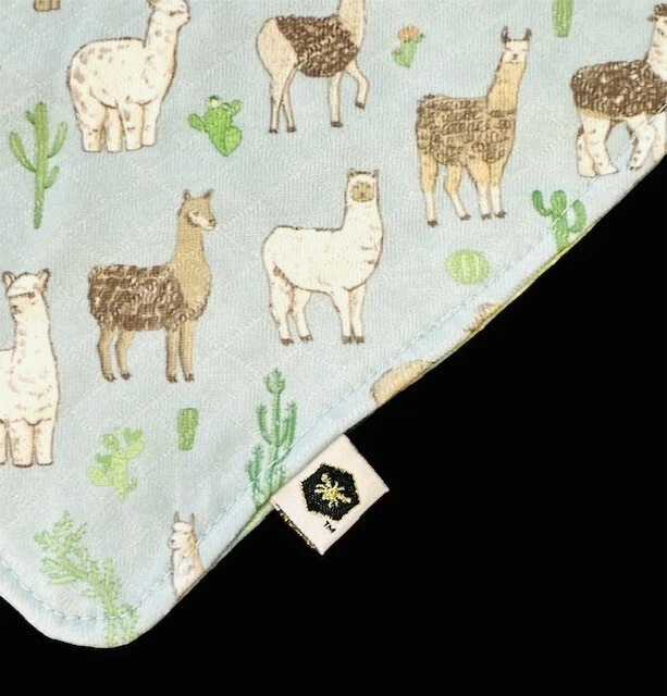 Paquete de 2 baberos bandana de algodón/poliéster orgánico Bumblito de bebé a niño pequeño nuevos sin etiquetas Foto 4 de 4