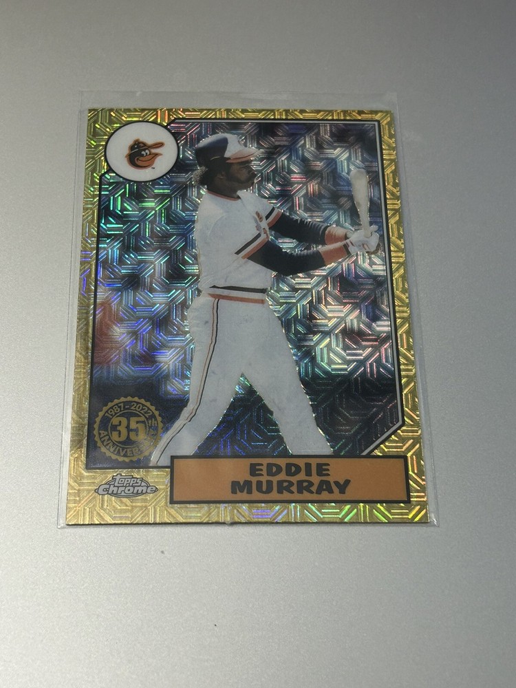 2022 Topps Baseball '87 Topps Silver Pack Chrome #T87C-99 Eddie Murray