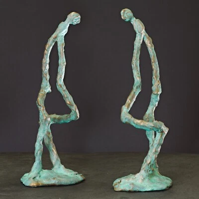 Skulptur Plastik Kunst Surrealismus Nephilim sign Prof  em A Loeschner-Gornau - Bild 1 von 4