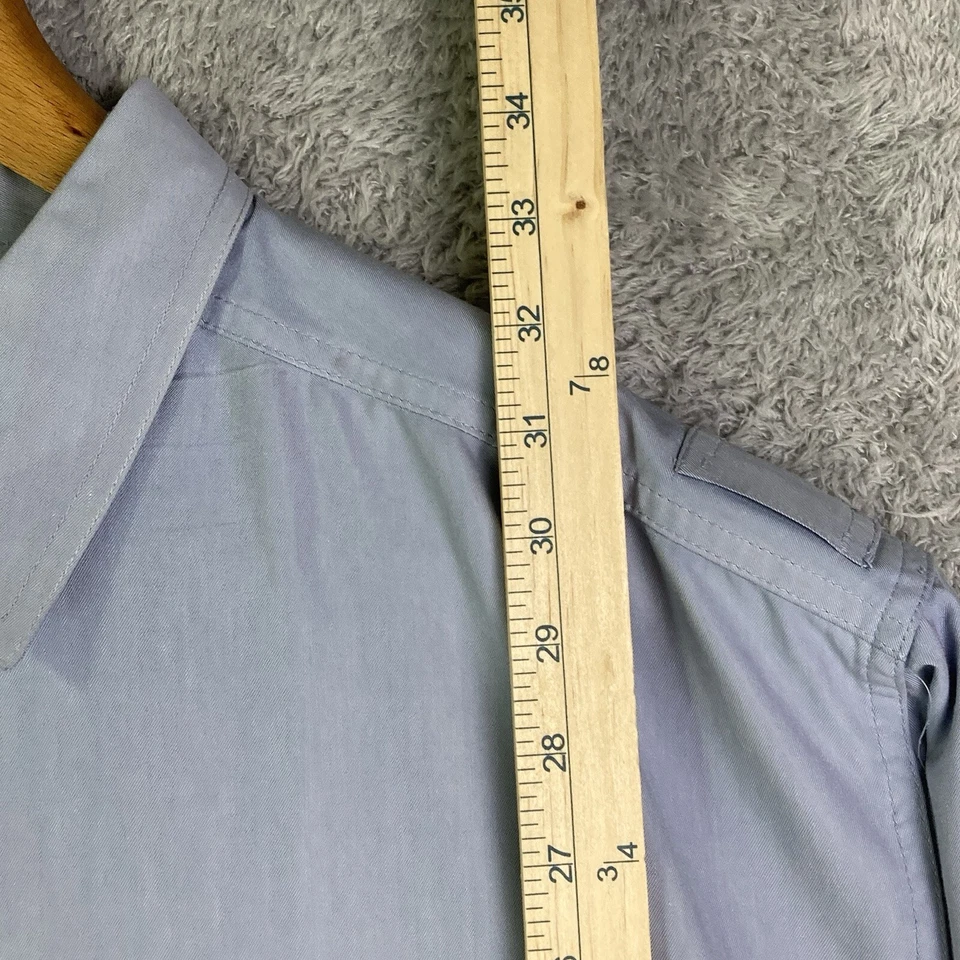 Camisa EXOFFICIO Para Hombre Talla 2XL Pesca Manga Larga Azul Ventilada Aire Libre Senderismo Foto 3 de 4