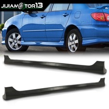 Corolla S Style Add-on Side Skirts Body Kit Fit For 2003-2008 Toyota Corolla S Style Add-on Side Skirts Body Kit Fit For 2003-2008 Toyota