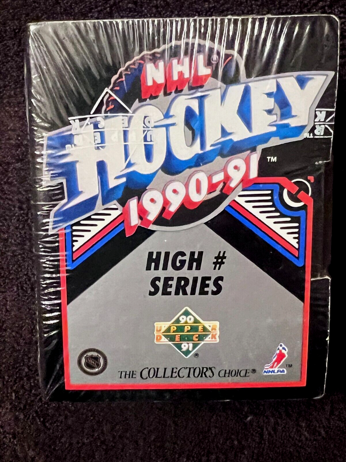 1990-91 Upper Deck Hockey High Series #401-550 Factory Sealed Complete Set