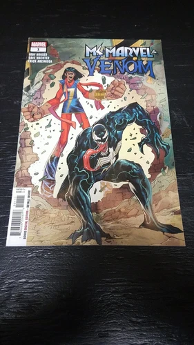 2022 MARVEL COMICS MS MARVEL & VENOM #1 VF SPIDER-MAN MCU Visit My eBay Store
