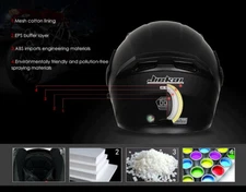 XXL Dual-Lens Bluetooth Helmet - Matte Black, Ideal for Bikers