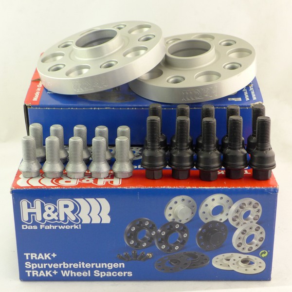 H&R Spurverbreiterung 100Mm Silber FüR Q7 997 981 982 986 987 991 997 Touareg-image