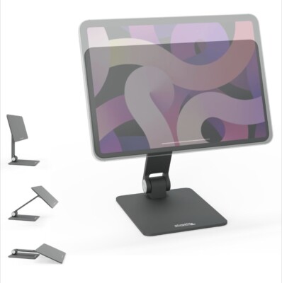 Steckbarer Magnetständer 360° drehbar 180° verstellbare Scharniere für iPad