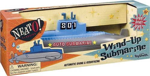 Sottomarino A Molla Neat-O – Diving Sub Giocattolo – Immerge Ed Emerge