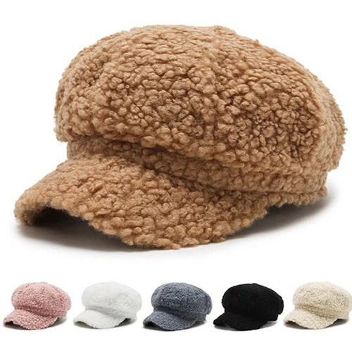 Nuevo Damas Mujeres Niñas Imitación Piel Pico Gorra Panadero Niño Newsboy Boina Sombrero Gorra Plana - Imagen 1 de 24