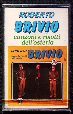 Roberto Brivio Canzoni E Risotti Dell'Osteria MC SEALED SEALED