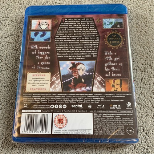 Chaika The Coffin Princess Complete Season 1 (BLU-RAY) Anime New Sealed - Picture 2 of 2