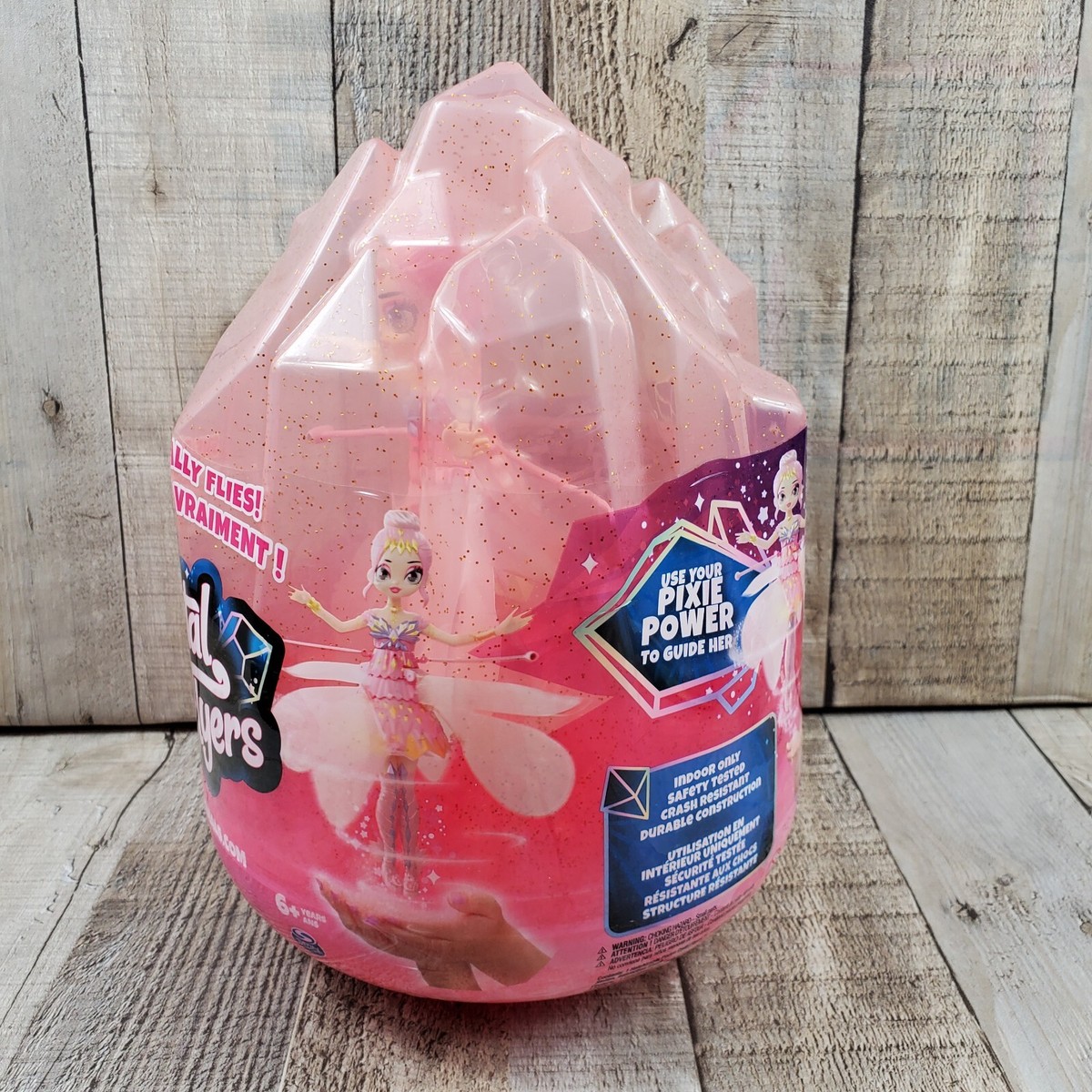 NEW Hatchimals Pixies Crystal Flyers Pink Magical Flying Pixie 2020 Toy