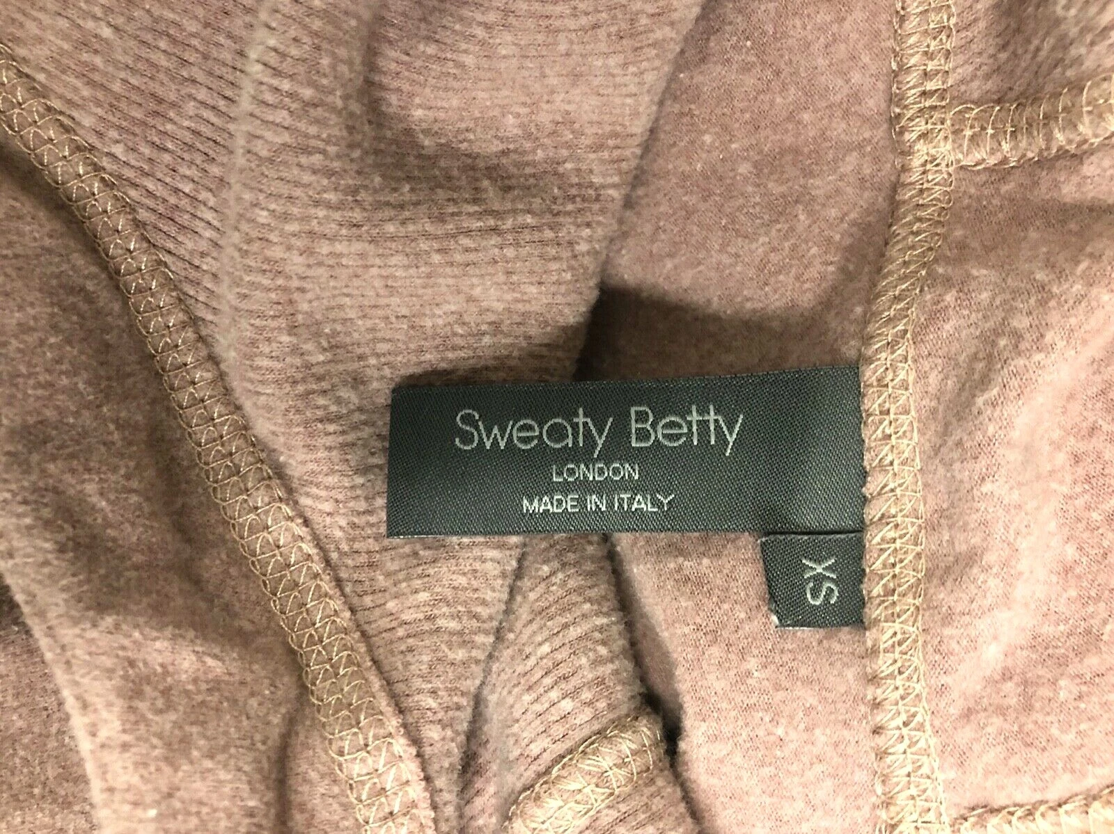 sweaty-betty amazing soft cotton blend british design hoodie