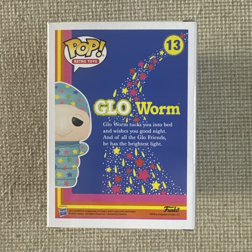 Funko Pop! Giocattoli retrò: GLO WORM #13 •Glow In The Dark• Funko Shop esclusivo GITD - Foto 3 di 6