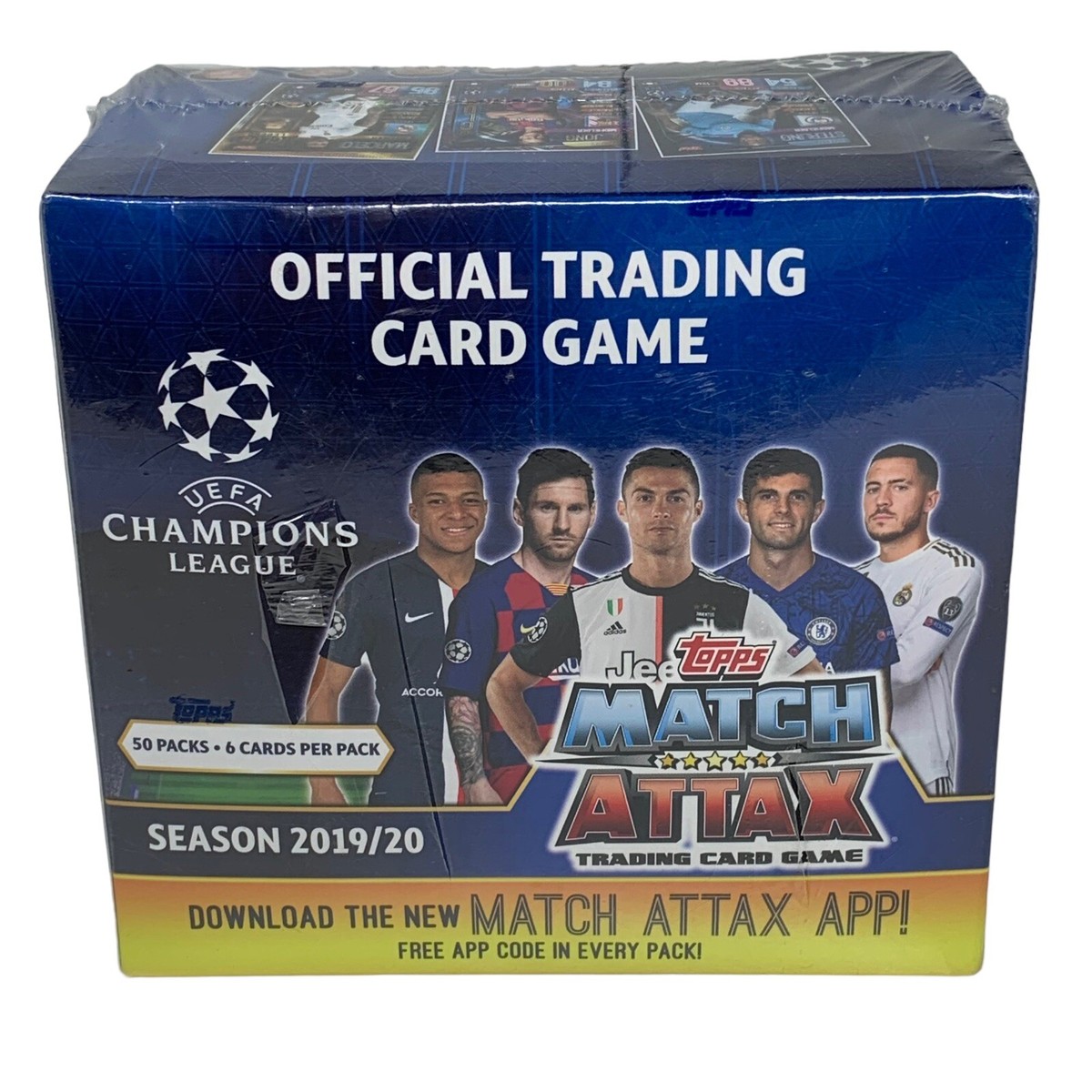 2019/20 Topps Match Attax Booster Box Champions League
