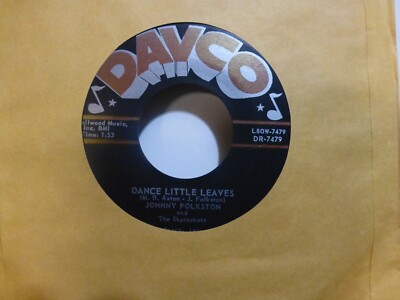 JOHNNY FOLKSTON & SKYROCKETS DANCE LITTLE LEAVES & YOU SAID I'D NEVER LOVE    45
