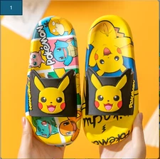 Summer Pokemon Shoes for Boys and Girls Pikachu Slippers for Children
