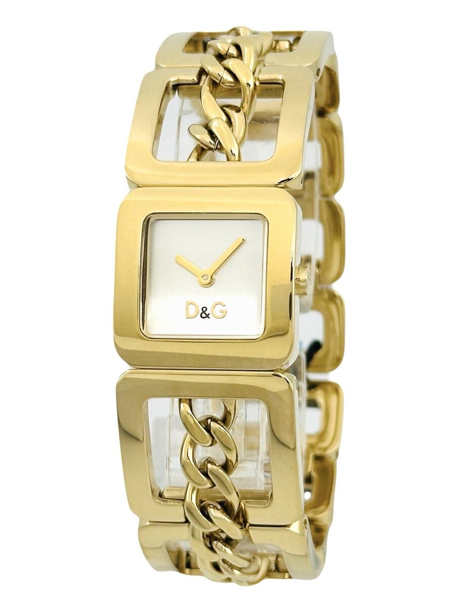 D&G Dolce & Gabbana DW0236 Confidential Ladies Golden D&G Dolce & Gabbana DW0236 Confidential Ladies Golden