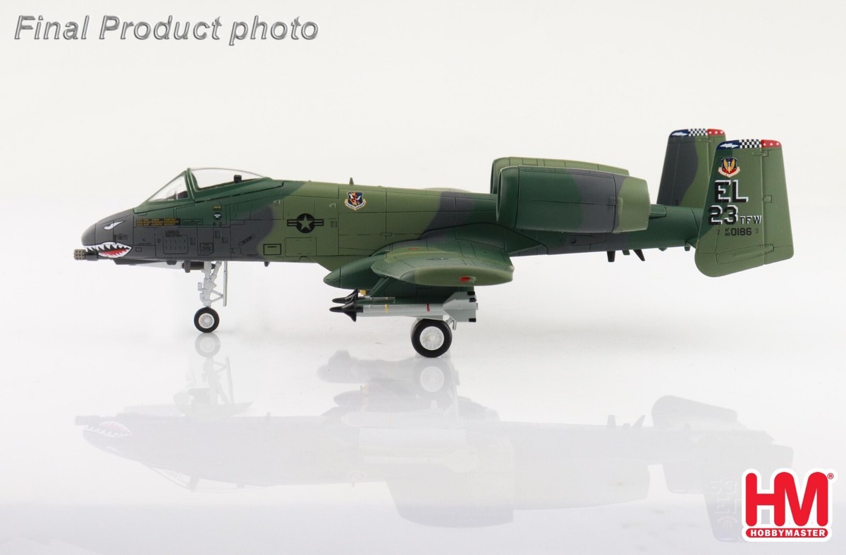 Fairchild A-10A Thunderbolt II 80-0186 Diecast 1:72 Scale - Hobby