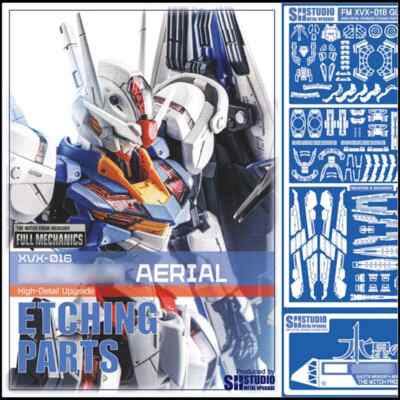 for Full MECHANICS 1/100 FM XVX-016 Aerial SH Studio Metal Detail up Etch Sheets