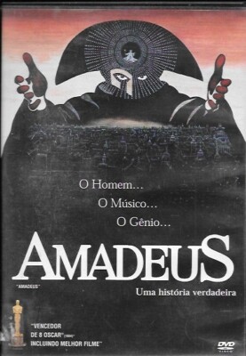 DVD: Amadeus (region 4) 8 Oscar  (drama) region 4 (160 min.) w/ subtitles