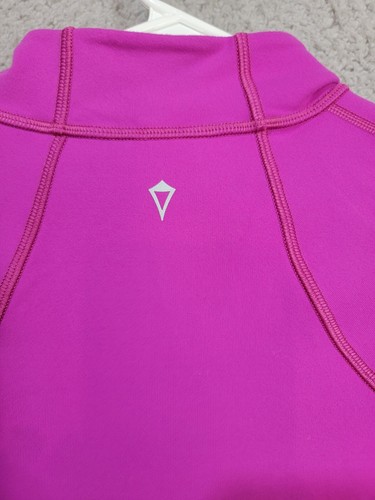 Ivviva By Lululemon Perfect Your Practice Jacket Magenta Pink Luon Size 12 - Picture 7 of 13