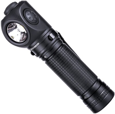 NexTorch P10 Right Angle Flashlight Resists Water/Impact White Red