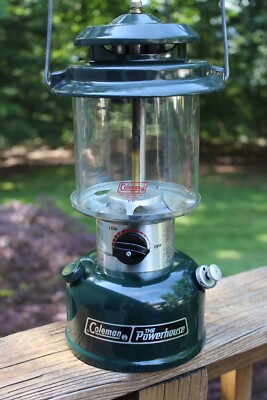 Coleman Powerhouse ランタン キャリーケース付き290A700 COLEMAN 290A700 POWER HOUSE DOUBLE MANTLE LANTERN DARK GREEN