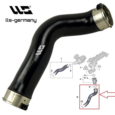 Turboschlauch Ladelufschlauch für BMW 5er F10 F11 518d 520d 525d 11617810615