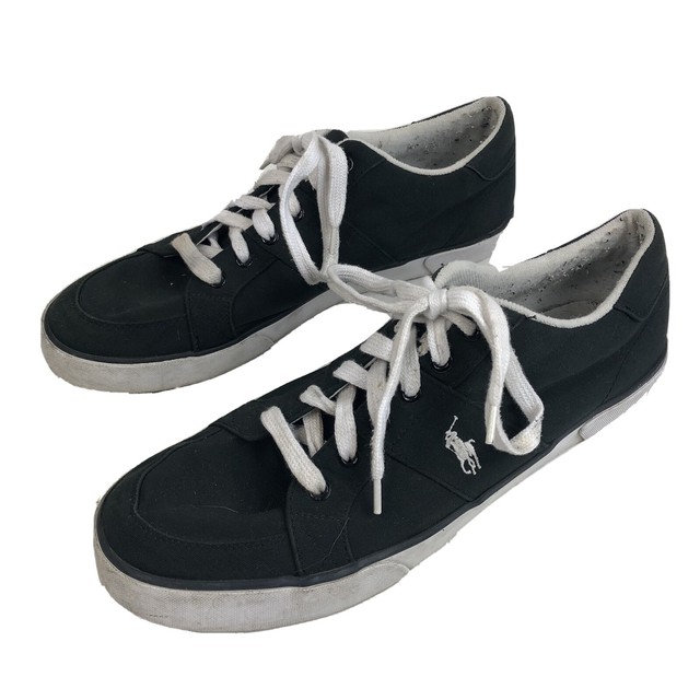 white polo canvas shoes