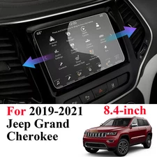 Car Touch Screen Protector Tempered Glass 8.4" For 2019-2021 Jeep Grand Cherokee