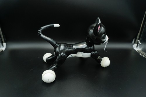 Spin Master Zoomer Kitty TUXEDO Cat Interactive Robot Cat With Ball Toy WORKS - Picture 6 of 9