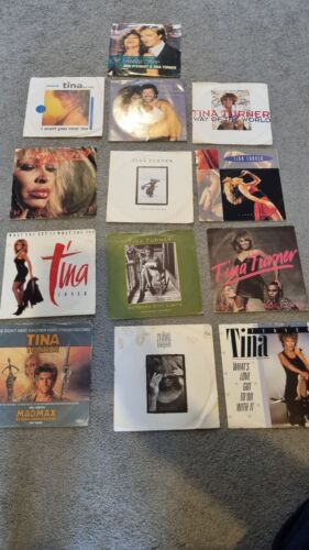 tina turner 7" Vinyl single record x13 the best , nutbush city limit , we dont