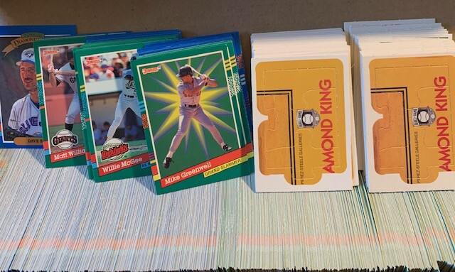 1991 Donruss 784 Card Set + 4 Insert Sets+Variations+ 2 Wrappers Free Shipping