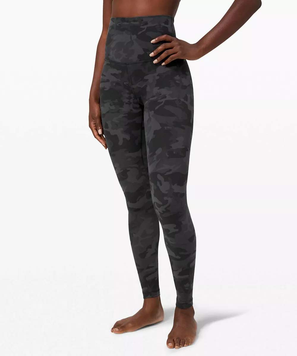 NEW LULULEMON Align Pant 28 Super HR 4 Incognito Camo Grey